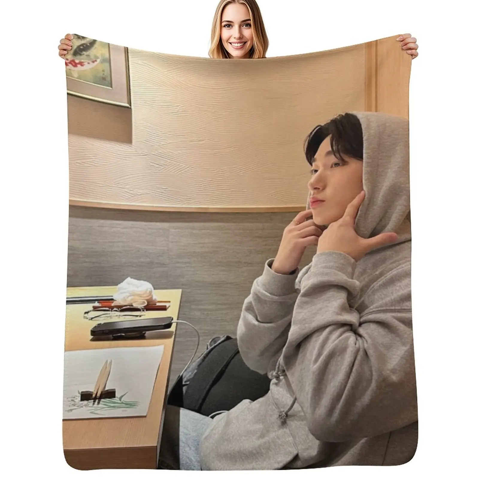 Ateez San Throw Blanket Warm Flannel Blanket for Couch Chair Bedroom
Ateez San Throw Blanket Warm Flannel Blanket for Couch Chair Bedroom