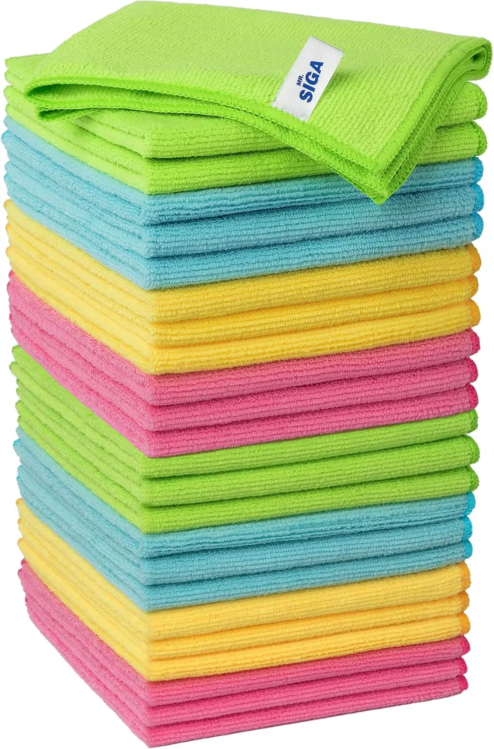 Microfiber Cleaning Cloth, Pack of 24, Size:12.6" x 12.6"
Microfiber Cleaning Cloth, Pack of 24, Size:12.6" x 12.6"