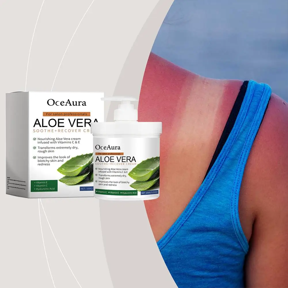 Aloe Vera Sun Cream Sunburn Repair Gel Skin Revitalizing Soothing Skin Repair Sunburn After Cream Body Cream Sooth B8Y1
Aloe Vera Sun Cream Sunburn Repair Gel Skin Revitalizing Soothing Skin Repair Sunburn After Cream Body Cream Sooth B8Y1