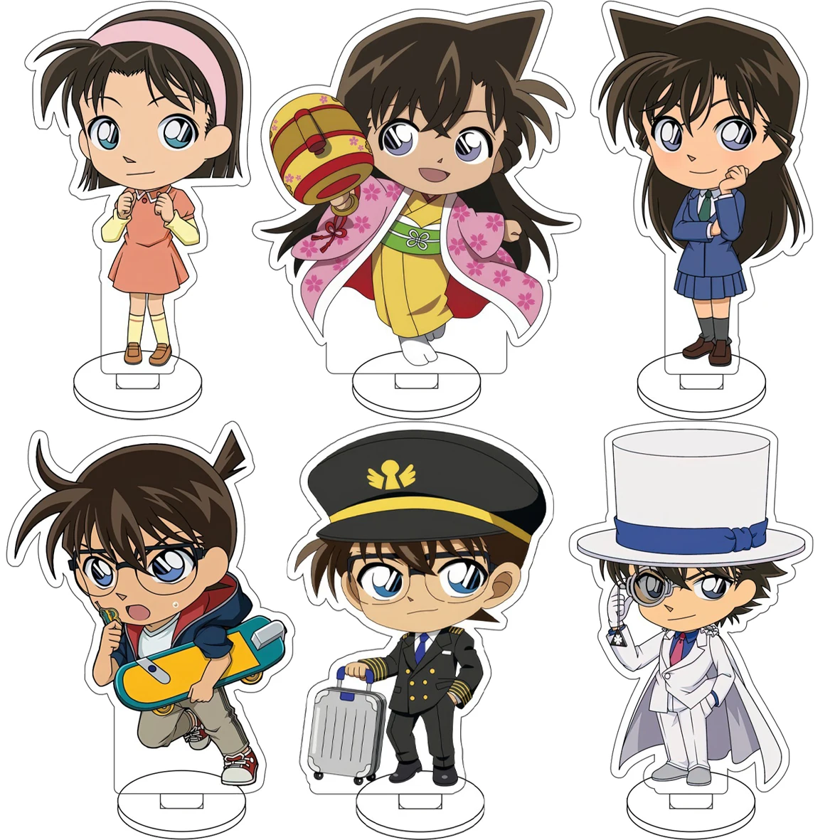 10CM Anime Cos Jimmy Kudo Conan Edogawa KID Mouri Ran Anita Hailey Amy Yeager Figure Acrylic Stand Cute Ornaments Gifts
10CM Anime Cos Jimmy Kudo Conan Edogawa KID Mouri Ran Anita Hailey Amy Yeager Figure Acrylic Stand Cute Ornaments Gifts