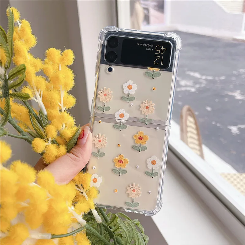 Little Daisies Flower Case For Samsung Z Flip 3 Z Flip 4 Soft Silicone Protective For Samsung Galaxy Z Flip 4 3 Phone Cover
Little Daisies Flower Case For Samsung Z Flip 3 Z Flip 4 Soft Silicone Protective For Samsung Galaxy Z Flip 4 3 Phone Cover