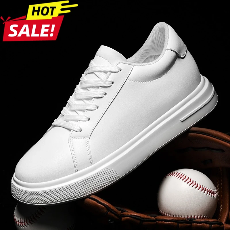 2026 New Men's Sneakers Elevator Shoes Heightening Height Increase High Heels Shoes Leather Sport Shoes Men Shoes
2026 New Men's Sneakers Elevator Shoes Heightening Height Increase High Heels Shoes Leather Sport Shoes Men Shoes