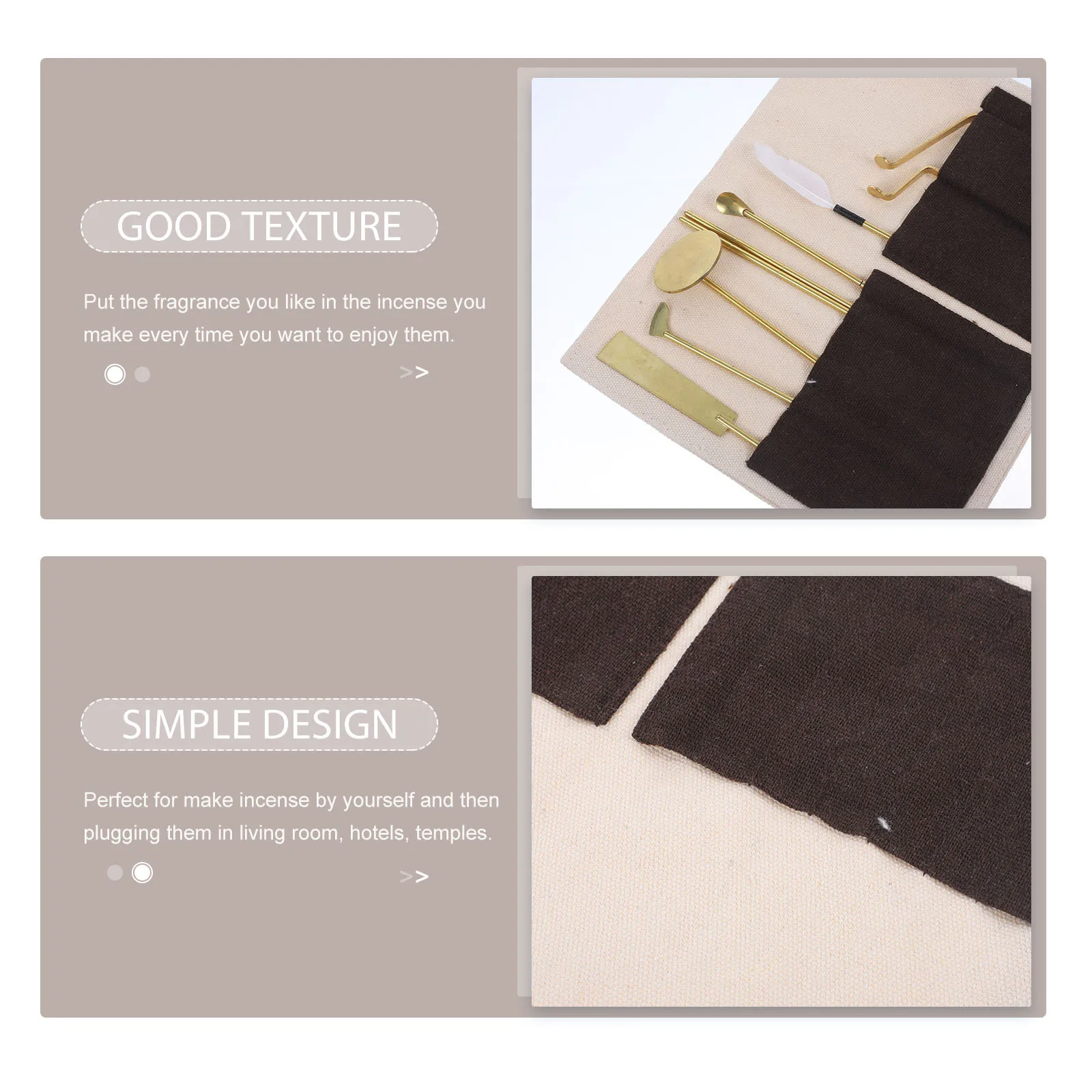 7Pcs Elegant Incense Tool Set in Brass DIY Incense Presser Kit for Living Room Temple Yoga Meditation Space Fragrance Burner
7Pcs Elegant Incense Tool Set in Brass DIY Incense Presser Kit for Living Room Temple Yoga Meditation Space Fragrance Burner