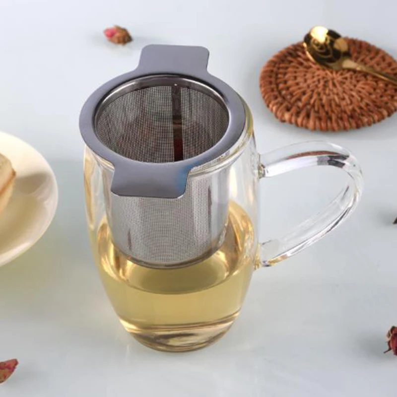 1Pc Tea Infuser Fine Mesh Coffee Filter Multi Style Handle Stainless Steel Tea Strainer Teapot Cup Hanging Loose Leaf Spice Too
1Pc Tea Infuser Fine Mesh Coffee Filter Multi Style Handle Stainless Steel Tea Strainer Teapot Cup Hanging Loose Leaf Spice Too