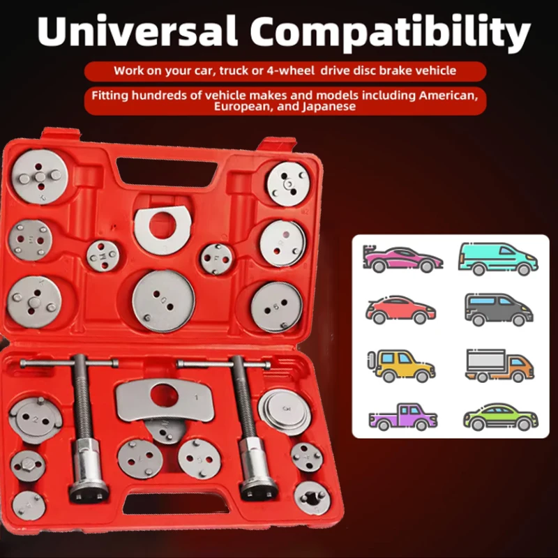 Регулировочный ключ насоса дискового тормоза Инструмент для снятия тормозных колодок Инструмент выталкивателя тормозного поршня тормозного насоса
Регулировочный ключ насоса дискового тормоза Инструмент для снятия тормозных колодок Инструмент выталкивателя тормозного поршня тормозного насоса