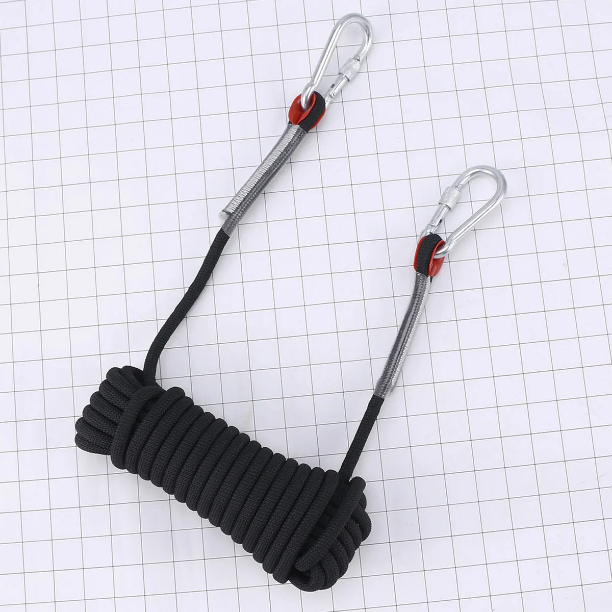 Черная альпинистская веревка толщиной 10 м 10 мм, легкий усиленный полиэстеровый строп для спуска для альпинизма, кемпинга, пешего туризма, безопасности
Черная альпинистская веревка толщиной 10 м 10 мм, легкий усиленный полиэстеровый строп для спуска для альпинизма, кемпинга, пешего туризма, безопасности