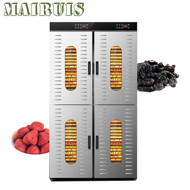 80 Trays Food Dried Fruit Machine Dryer For Vegetables Dried Fruit Meat Stainless Steel Dehydrator Fruit Drying Machine
80 Trays Food Dried Fruit Machine Dryer For Vegetables Dried Fruit Meat Stainless Steel Dehydrator Fruit Drying Machine