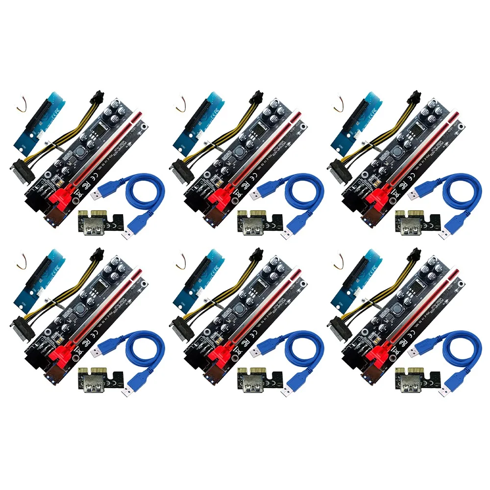 VER009S PLUS PCI-E Riser 1X to 16X Riser Card Graphics Card Extension Adapter Card 4-Pin PCI-E to SATA Power Cable,A
VER009S PLUS PCI-E Riser 1X to 16X Riser Card Graphics Card Extension Adapter Card 4-Pin PCI-E to SATA Power Cable,A