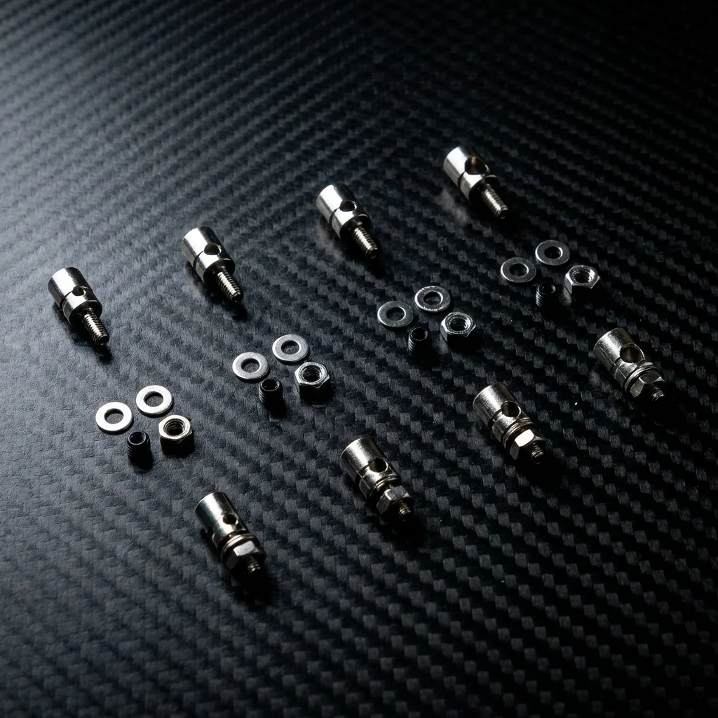20pcs Pushrod Connectors Linkage Stoppers D1.3/1.8/2.1mm RC Model Plane Parts Replacement Remote Control Toysl
20pcs Pushrod Connectors Linkage Stoppers D1.3/1.8/2.1mm RC Model Plane Parts Replacement Remote Control Toysl