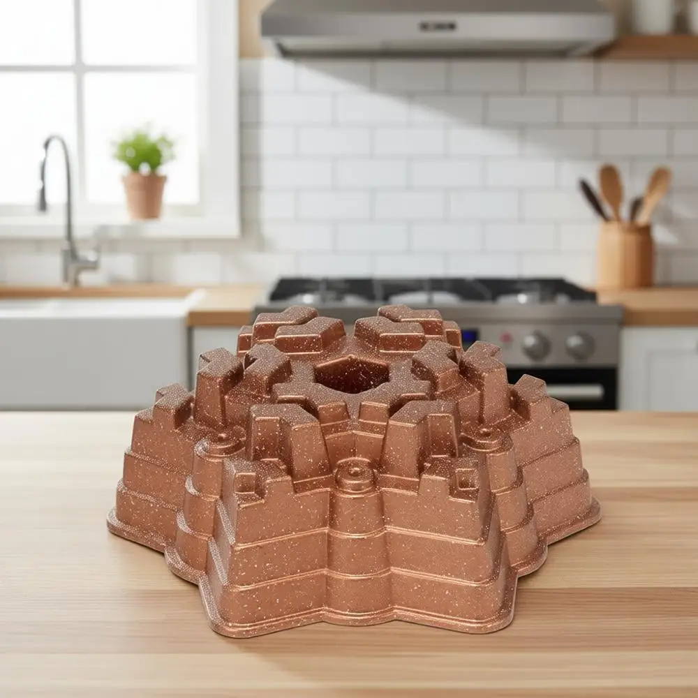 9.5 Inch Non-Stick Cast Aluminum Cake Pan, Copper Finish
9.5 Inch Non-Stick Cast Aluminum Cake Pan, Copper Finish