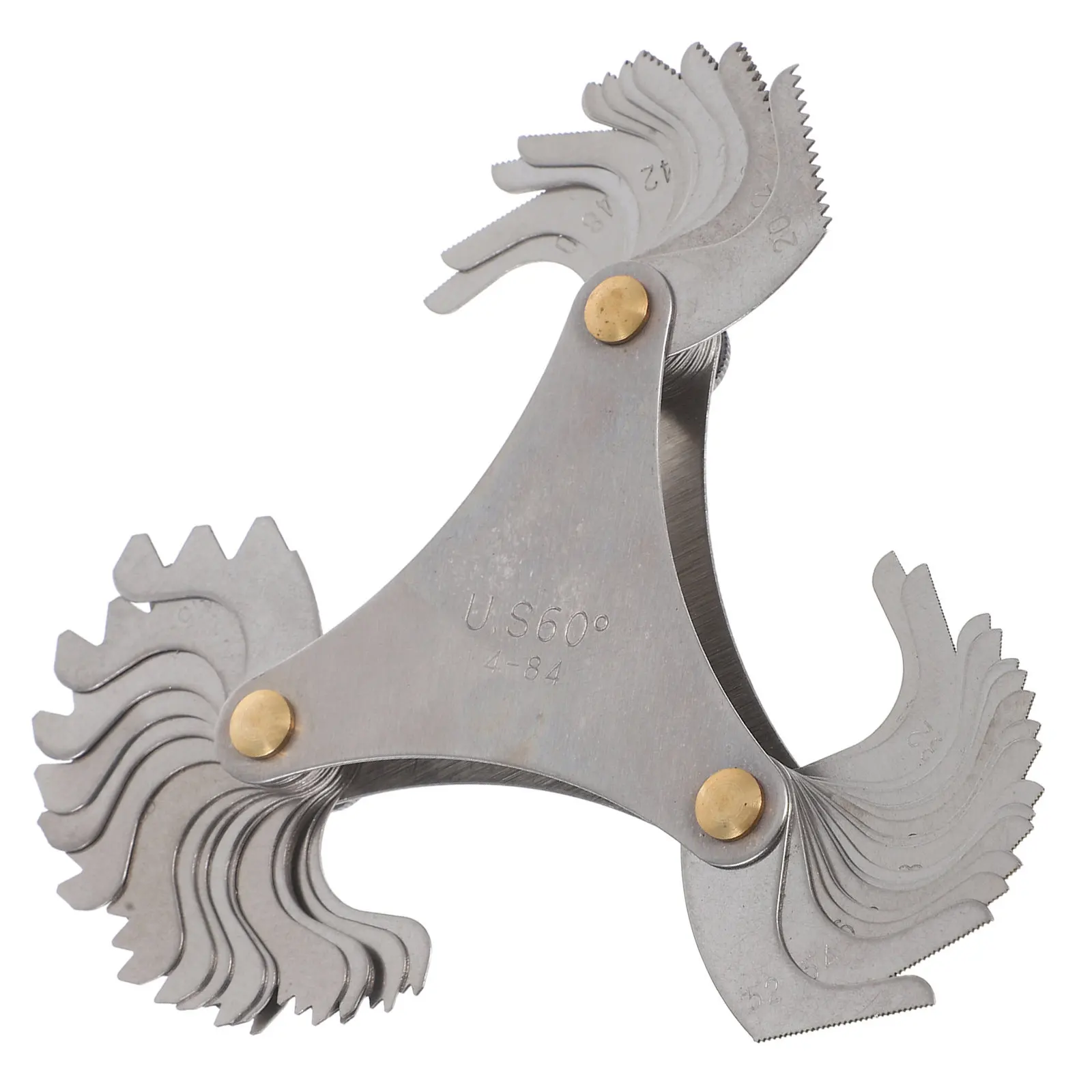 1Set Thread Pitch Gauge Set Carbon Steel Precision Screw Thread Measurement Tool for Industrial Mechanical Assembly
1Set Thread Pitch Gauge Set Carbon Steel Precision Screw Thread Measurement Tool for Industrial Mechanical Assembly