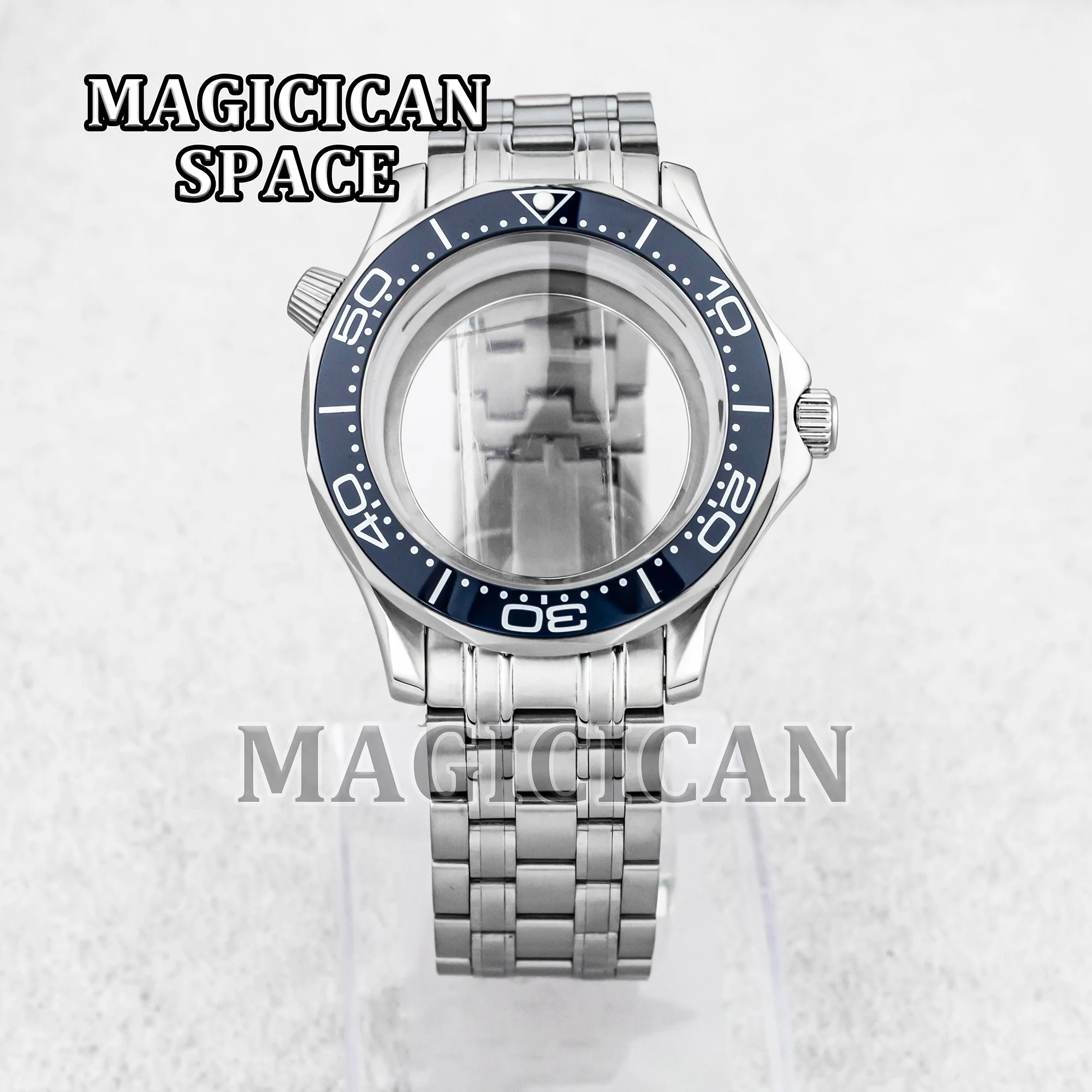41mm Solid Stainless Steel NH35 Case Watch Bracelet Strap for Seamaster 300 Men Watch Case NH35/NH36 Mechanical Movement Parts
41mm Solid Stainless Steel NH35 Case Watch Bracelet Strap for Seamaster 300 Men Watch Case NH35/NH36 Mechanical Movement Parts