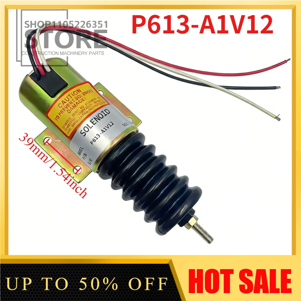 Электромагнитный клапан остановки двигателя 12В для дроссельной заслонки P613A1V12 P613-A1V12, соленоид отключения подачи топлива 2001ES-12E2U1
Электромагнитный клапан остановки двигателя 12В для дроссельной заслонки P613A1V12 P613-A1V12, соленоид отключения подачи топлива 2001ES-12E2U1