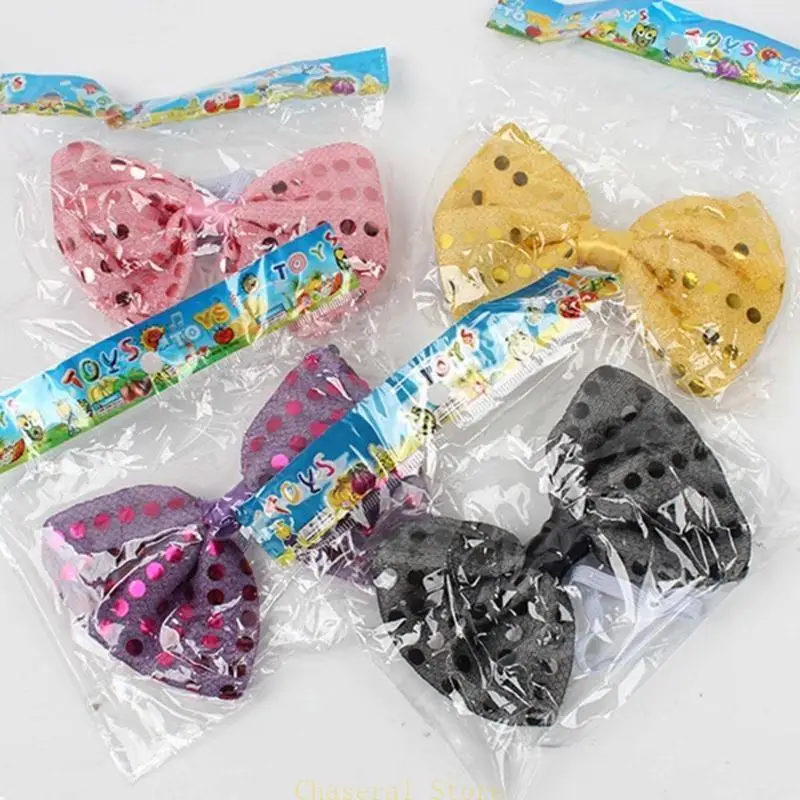 E7CE 10Pcs Light Up Necktie LED Bowtie Sequins Bow Tie Gifts for Men Glow Neckties for Party, Holiday
E7CE 10Pcs Light Up Necktie LED Bowtie Sequins Bow Tie Gifts for Men Glow Neckties for Party, Holiday