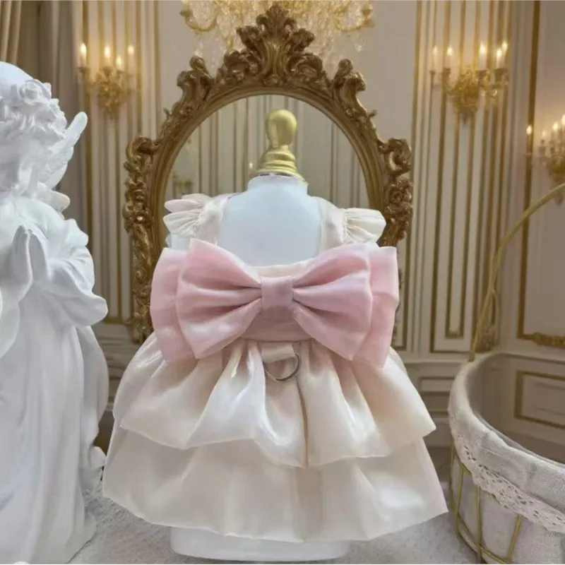 Платье для кошек/собак весна-лето, двухслойное, однотонное, простое, в стиле принцессы, юбка-тортик, зоотовары, одежда для животных LJ271
Платье для кошек/собак весна-лето, двухслойное, однотонное, простое, в стиле принцессы, юбка-тортик, зоотовары, одежда для животных LJ271