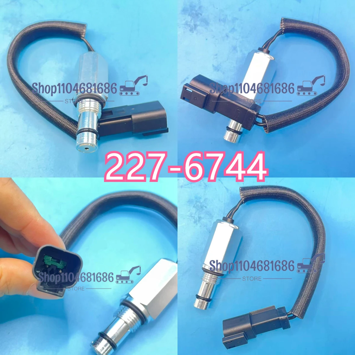 227-6744 High Quality Pressure Sensor Excavator Accessories for 313G 320GC
227-6744 High Quality Pressure Sensor Excavator Accessories for 313G 320GC
