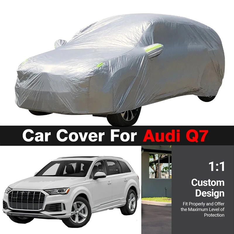 Full Car Cover For Audi Q7 Sun Shade Anti-UV Snow Rain Prevent Outdoor SUV Cover Dustproof
Full Car Cover For Audi Q7 Sun Shade Anti-UV Snow Rain Prevent Outdoor SUV Cover Dustproof