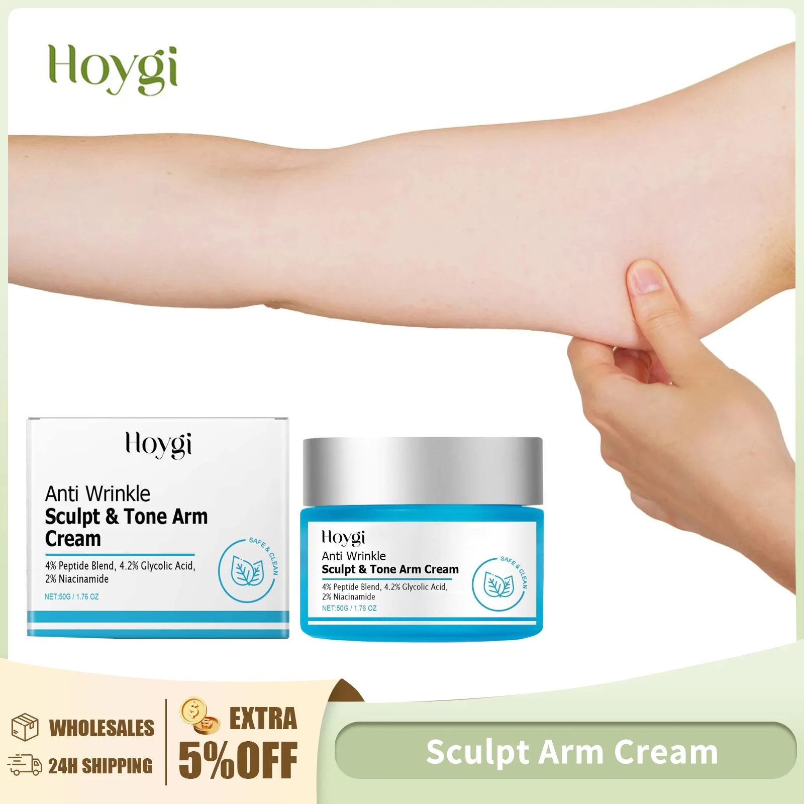 HOYGI Sculpt Hand Cream Firming Lifting Arms Cream Improve Sagging Skin Reduce Fine Lines Moisturizing Tightening Skin Care 50
HOYGI Sculpt Hand Cream Firming Lifting Arms Cream Improve Sagging Skin Reduce Fine Lines Moisturizing Tightening Skin Care 50