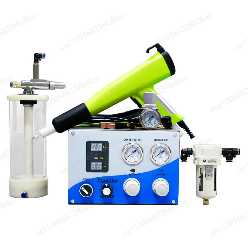 Portable Lab Powder Coating System, Small Electrostatic Sprayer for Sample Making & Repair
Portable Lab Powder Coating System, Small Electrostatic Sprayer for Sample Making & Repair