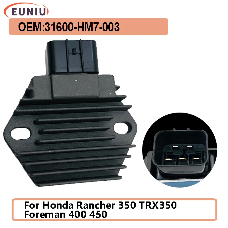 31600-HM7-003 Замена выпрямителя регулятора напряжения для Honda Rancher 350 TRX350 Foreman 400 450R 450S 450ES TRX400 Shadow VT7
31600-HM7-003 Замена выпрямителя регулятора напряжения для Honda Rancher 350 TRX350 Foreman 400 450R 450S 450ES TRX400 Shadow VT7