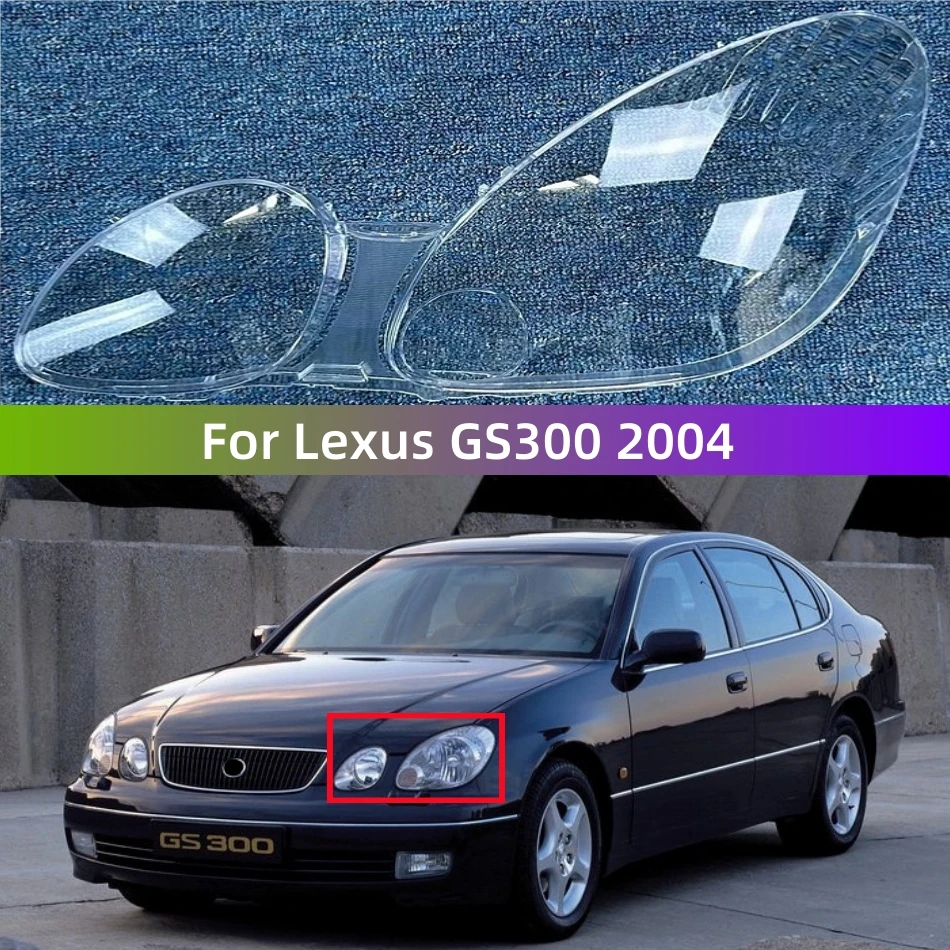For Lexus GS GS300 2004 Car Transparent PC Material Headlights Lights Glass Shell
For Lexus GS GS300 2004 Car Transparent PC Material Headlights Lights Glass Shell