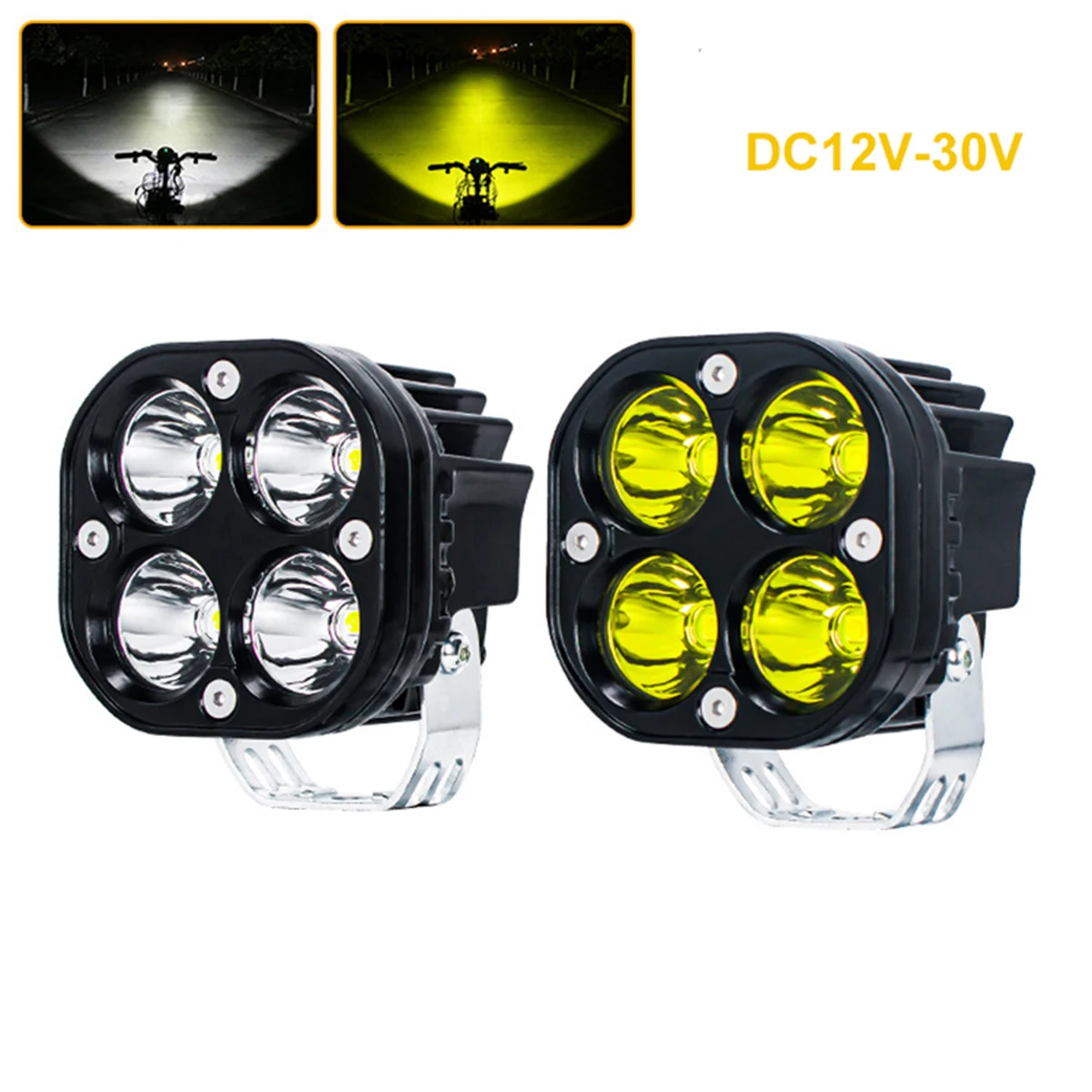 1PC High Brightness LED Vehicle Driving Light Waterproof Fog Light Car Work Light For Off-Road Motorcycle Spotlight 12V 24V 36V
1PC High Brightness LED Vehicle Driving Light Waterproof Fog Light Car Work Light For Off-Road Motorcycle Spotlight 12V 24V 36V