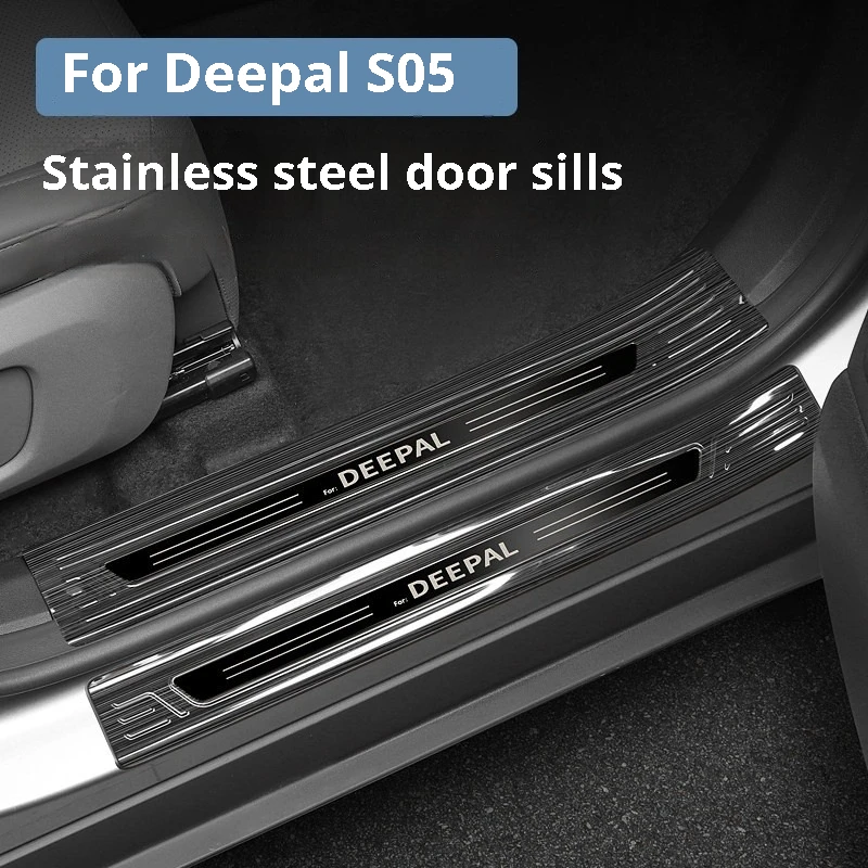 For Deepal S05 Stainless Steel Door Sill Protector Scuff Plate Welcome Pedal Rear Bumper Guard Trim Accessories
For Deepal S05 Stainless Steel Door Sill Protector Scuff Plate Welcome Pedal Rear Bumper Guard Trim Accessories