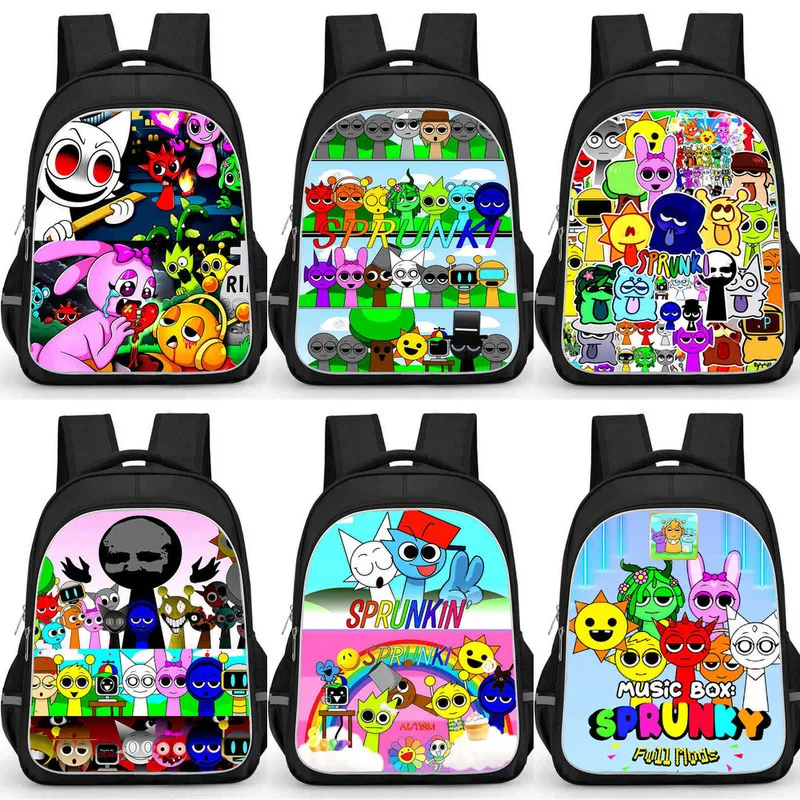 Рюкзак Mochila Sprunki 13-15 дюймов, студенческие сумки для книг, сумки на плечо с героями мультфильмов, рюкзак Sprunki Incredibox для детей, компьютерная сумка
Рюкзак Mochila Sprunki 13-15 дюймов, студенческие сумки для книг, сумки на плечо с героями мультфильмов, рюкзак Sprunki Incredibox для детей, компьютерная сумка