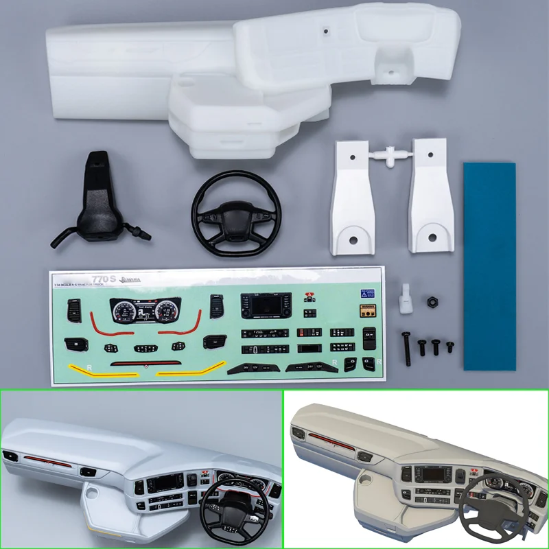 Plastic Center Console Interior for 1/14 Tamiya RC Truck SCANIA 770S 56368 56371 Car
Plastic Center Console Interior for 1/14 Tamiya RC Truck SCANIA 770S 56368 56371 Car