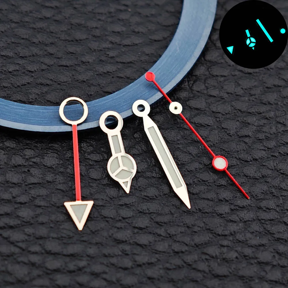 Blue Green Luminous GMT Watch Hands for NH34 NH35 Automatic Movement Wristwatch Repair Replacement Parts Watch Pointer Accessori
Blue Green Luminous GMT Watch Hands for NH34 NH35 Automatic Movement Wristwatch Repair Replacement Parts Watch Pointer Accessori