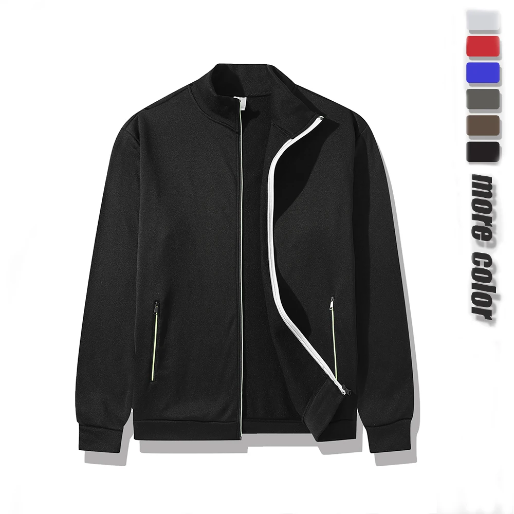 Men's Jackets Spring Autumn Standing Collar Sweatshirt Zipper Pullovers Outdoor Sweatshirts Male Zippers Sweater Coats
Men's Jackets Spring Autumn Standing Collar Sweatshirt Zipper Pullovers Outdoor Sweatshirts Male Zippers Sweater Coats