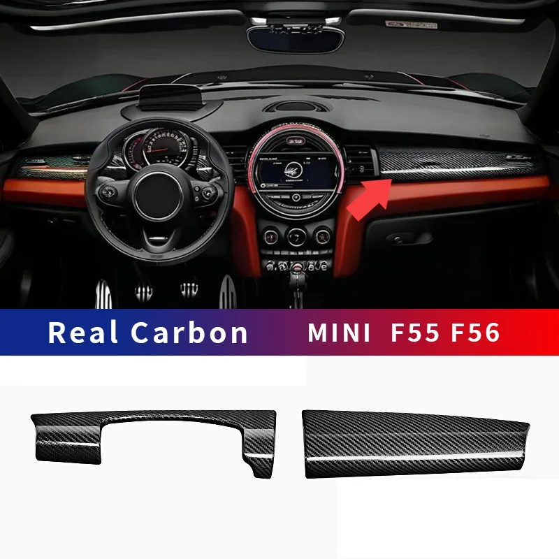 For MINI F56 F55 Real Dry Carbon Fiber Modification interior center console dashboard panel 2015 2021 driver seat shotgun
For MINI F56 F55 Real Dry Carbon Fiber Modification interior center console dashboard panel 2015 2021 driver seat shotgun