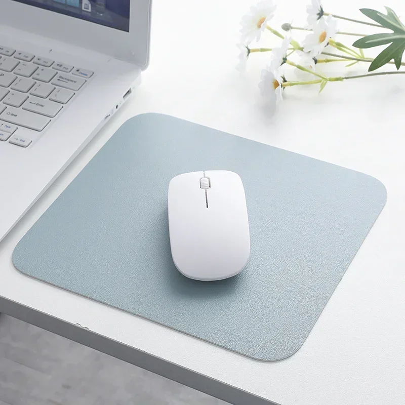 Simple Solid Color PU Leather Mouse Mat Anti-slip Waterproof 23*20cm Mouse Pad School Supplies Office Accessories Desk Set
Simple Solid Color PU Leather Mouse Mat Anti-slip Waterproof 23*20cm Mouse Pad School Supplies Office Accessories Desk Set
