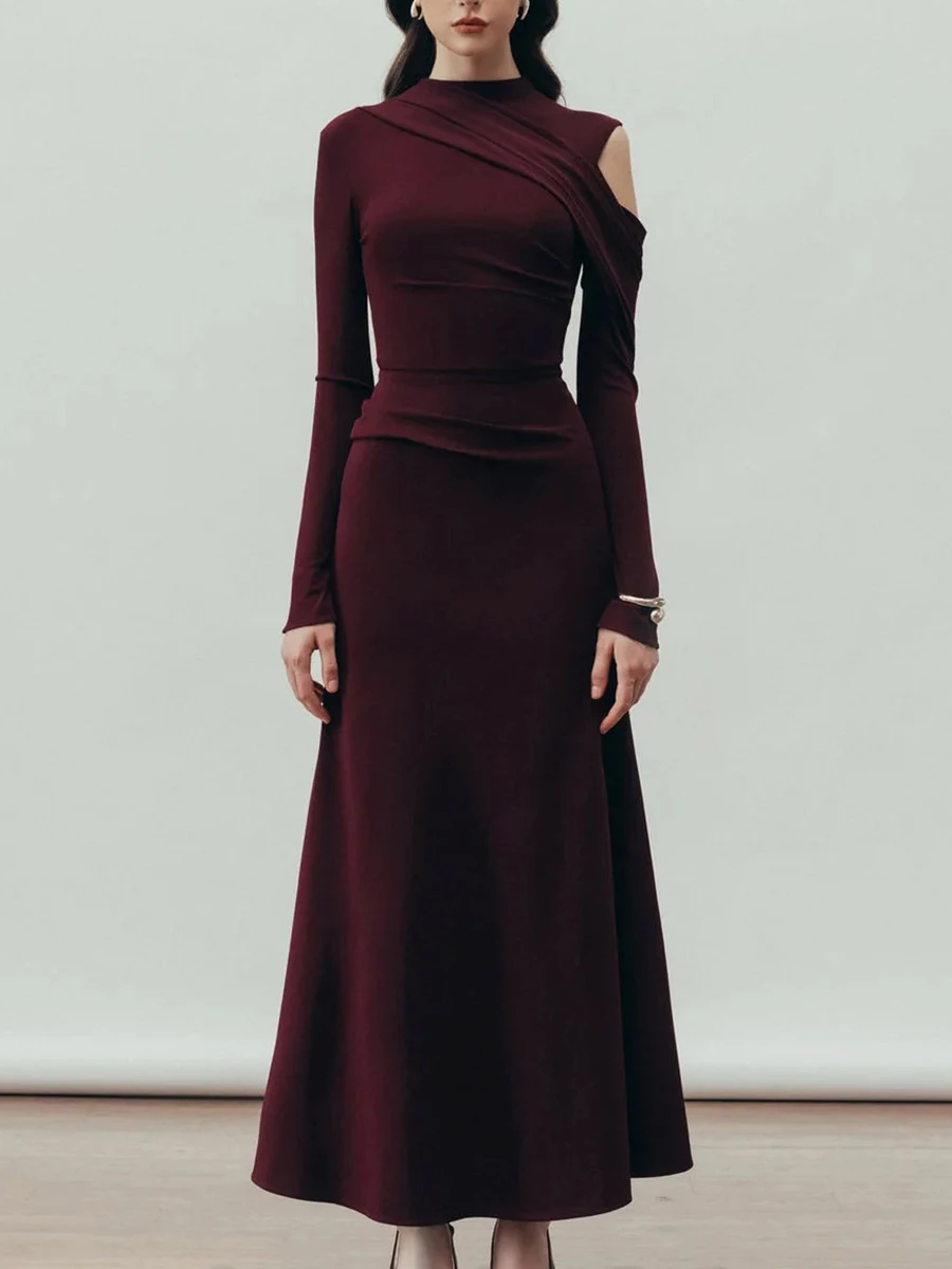 TWOTWINSTYLE однотонные утягивающие ажурные платья для женщин с круглым вырезом и длинными рукавами, темпераментное элегантное платье, женское модное стильное новое платье
TWOTWINSTYLE однотонные утягивающие ажурные платья для женщин с круглым вырезом и длинными рукавами, темпераментное элегантное платье, женское модное стильное новое платье