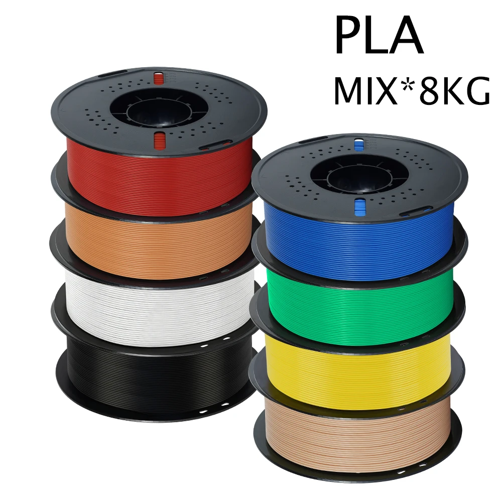 KINGROON PLA Combination Colors 2KG 4KG 6KG 8KG - 3D Printing Filament for Home Use
KINGROON PLA Combination Colors 2KG 4KG 6KG 8KG - 3D Printing Filament for Home Use