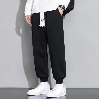 2022 Autumn Casual Sports Pants Men's Thin Korean Style Trendy Knitted Sweatpants Streetwear Men Harem Pants
2022 Autumn Casual Sports Pants Men's Thin Korean Style Trendy Knitted Sweatpants Streetwear Men Harem Pants
