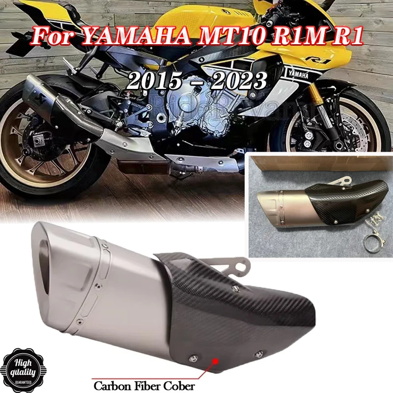 Выхлопная система для мотоцикла YAMAHA MT10 R1M R1 2015-2021, покрытие из углеродного волокна для мотоцикла, глушитель для мотоцикла Mid Link Pipe akrapovic
Выхлопная система для мотоцикла YAMAHA MT10 R1M R1 2015-2021, покрытие из углеродного волокна для мотоцикла, глушитель для мотоцикла Mid Link Pipe akrapovic