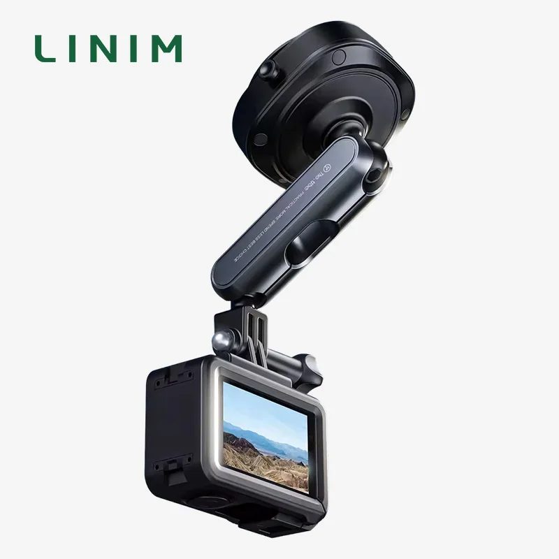 LINIM DJ-1 Electric Vacuum Adsorption Car Action Camera Holder Aluminum Alloy Car Mount for DJI Action 5 GoPro13/12 Insta360 Ace
LINIM DJ-1 Electric Vacuum Adsorption Car Action Camera Holder Aluminum Alloy Car Mount for DJI Action 5 GoPro13/12 Insta360 Ace
