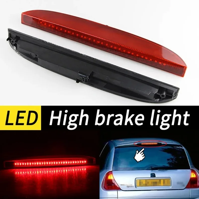 3rd Brake LightRear High Level Stop Light 7700410753 For Renault Clio MK2 MK3 1998 1999 2000-2014 Brake Car LED New
3rd Brake LightRear High Level Stop Light 7700410753 For Renault Clio MK2 MK3 1998 1999 2000-2014 Brake Car LED New