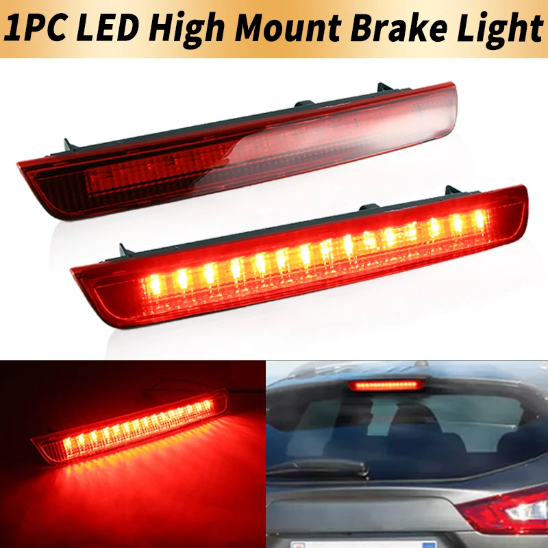 1PC LED High Mount Third Brake Light Canbus For Nissan Qashqai J11 2013 2014 2015-2021 Tail Stop Warning Fog Lamp Car Accessory
1PC LED High Mount Third Brake Light Canbus For Nissan Qashqai J11 2013 2014 2015-2021 Tail Stop Warning Fog Lamp Car Accessory