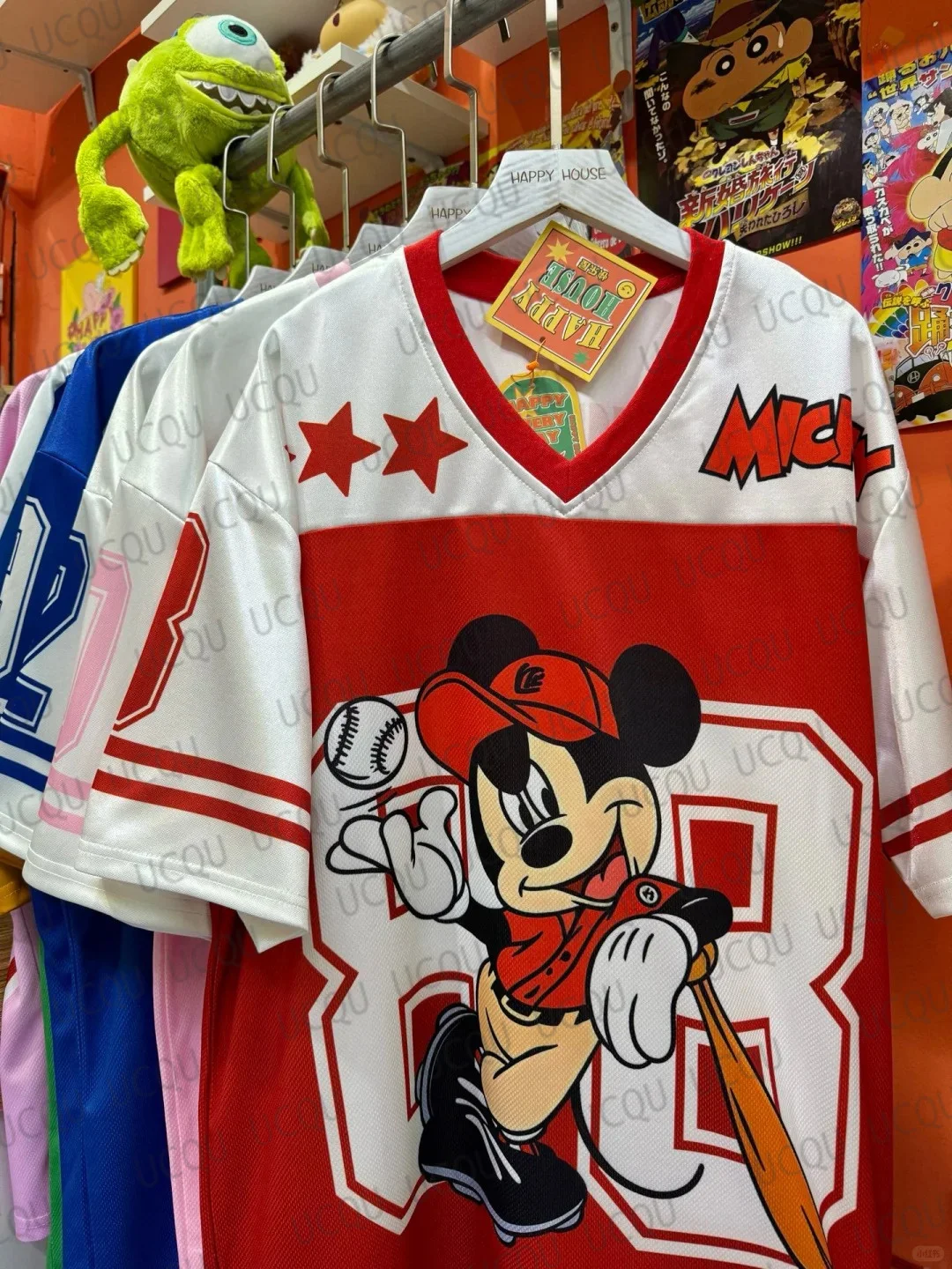 Disney Mickey and Donald Duck Parent child T-shirt Cartoon Sportswear Women Men V-neck Lightweight Breathable Football Jersey
Disney Mickey and Donald Duck Parent child T-shirt Cartoon Sportswear Women Men V-neck Lightweight Breathable Football Jersey