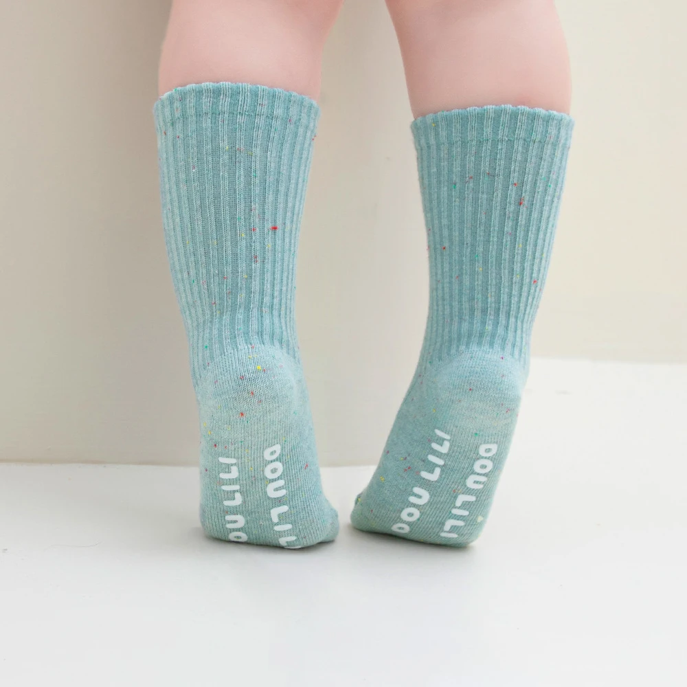 New Cotton Socks For Girls Knee High Rainbow Dot Ribbed Infants Long Tube Sock Anti-Slip Children's Leg Warmers Boys Baby Socken
New Cotton Socks For Girls Knee High Rainbow Dot Ribbed Infants Long Tube Sock Anti-Slip Children's Leg Warmers Boys Baby Socken