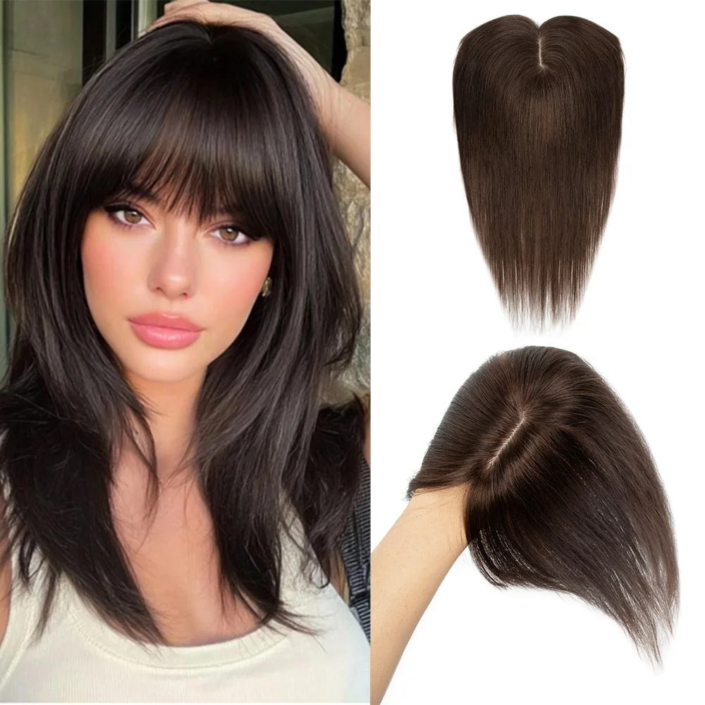 Накладка для волос HD Lace из 100% натуральных волос Реми с встроенными клипсами, естественная линия роста волос, для маскировки редеющих прядей на макушке и в центре головы, для ежедневного использования
Накладка для волос HD Lace из 100% натуральных волос Реми с встроенными клипсами, естественная линия роста волос, для маскировки редеющих прядей на макушке и в центре головы, для ежедневного использования