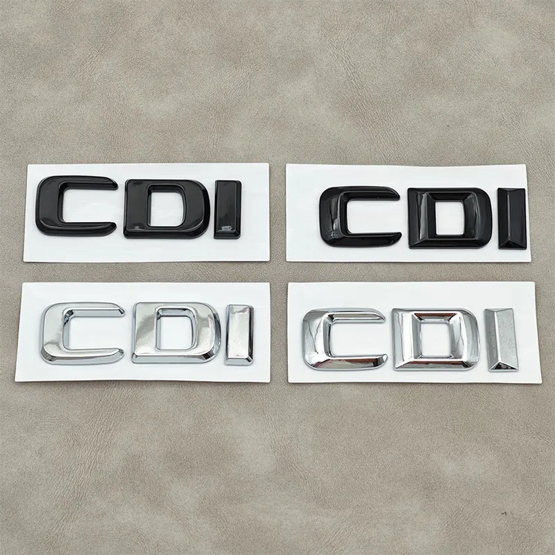 3D ABS Letters CDI Logo Car Rear Trunk Emblem Fender Side Sticker For A B C E GLK CLS ML 320 220 250 280
3D ABS Letters CDI Logo Car Rear Trunk Emblem Fender Side Sticker For A B C E GLK CLS ML 320 220 250 280