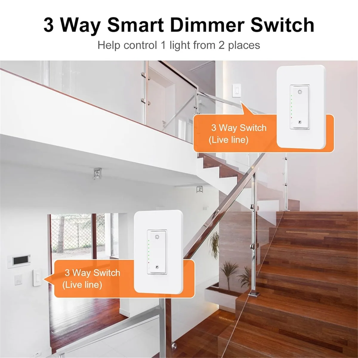 A71P Smart Dimmer Switch Light Switch Wifi Switch for LED Lights with Smart Life App Control Intelligent Voice Control
A71P Smart Dimmer Switch Light Switch Wifi Switch for LED Lights with Smart Life App Control Intelligent Voice Control