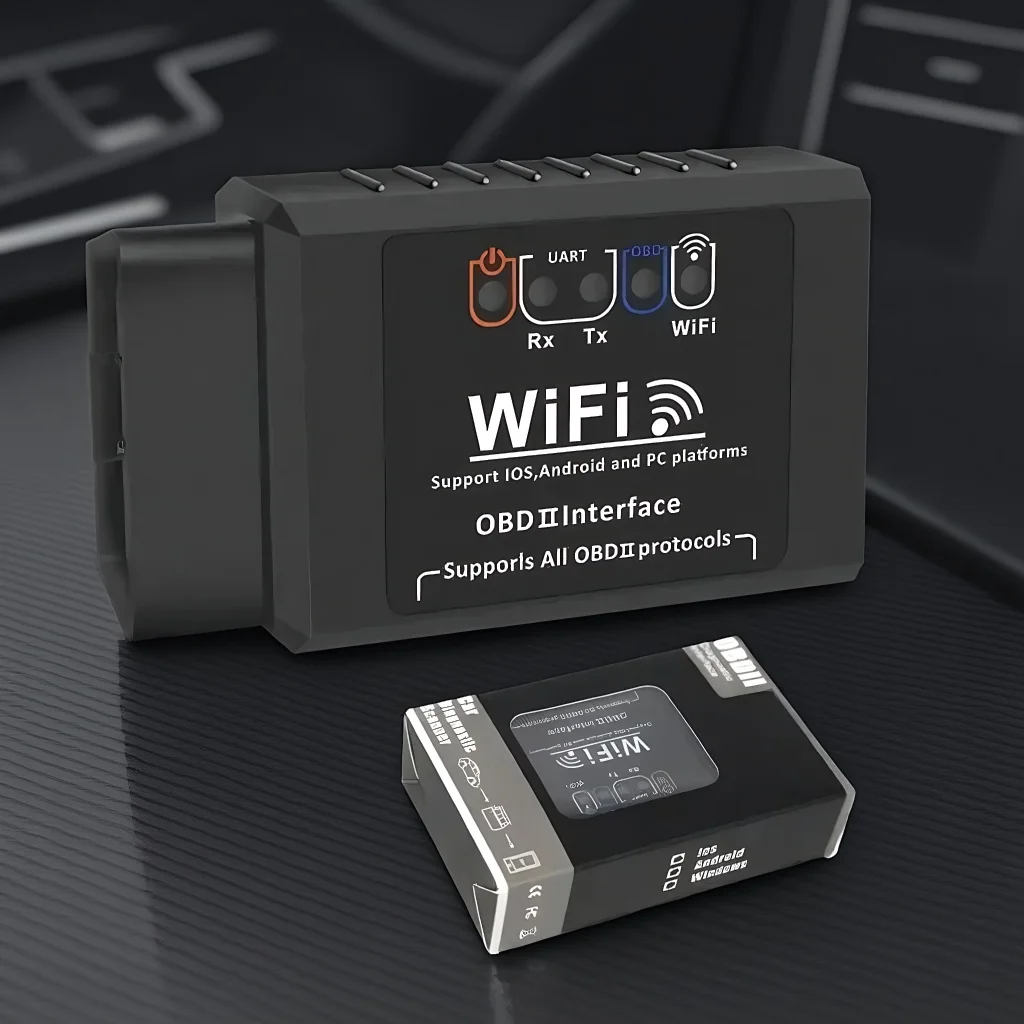 OBD2 WiFi ELM327 V1.5 Scanner - iPhone iOS Android Auto OBDII Code Reader Диагностический инструмент
OBD2 WiFi ELM327 V1.5 Scanner - iPhone iOS Android Auto OBDII Code Reader Диагностический инструмент