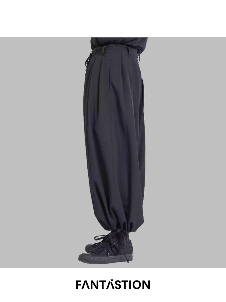 FANTASTION minimalist normcore harem pants unisex loose oversized balloon-leg casual trousers for everyday streetwear style
FANTASTION minimalist normcore harem pants unisex loose oversized balloon-leg casual trousers for everyday streetwear style
