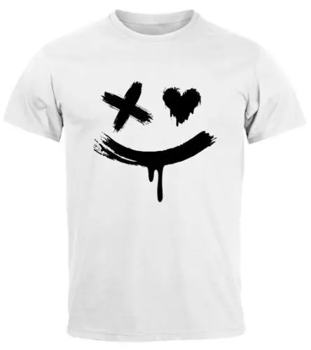 Herren T-Shirt mit Print Aufdruck Smile Techwear Fashion Streetstyle Trendmotiv
Herren T-Shirt mit Print Aufdruck Smile Techwear Fashion Streetstyle Trendmotiv