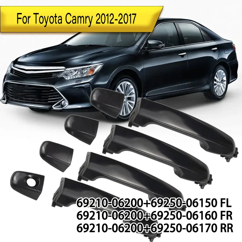 Для Toyota Camry 2012-2017: Наружная ручка двери автомобиля 9210-06200+69250-06150, 69210-06200+69250-06160
Для Toyota Camry 2012-2017: Наружная ручка двери автомобиля 9210-06200+69250-06150, 69210-06200+69250-06160