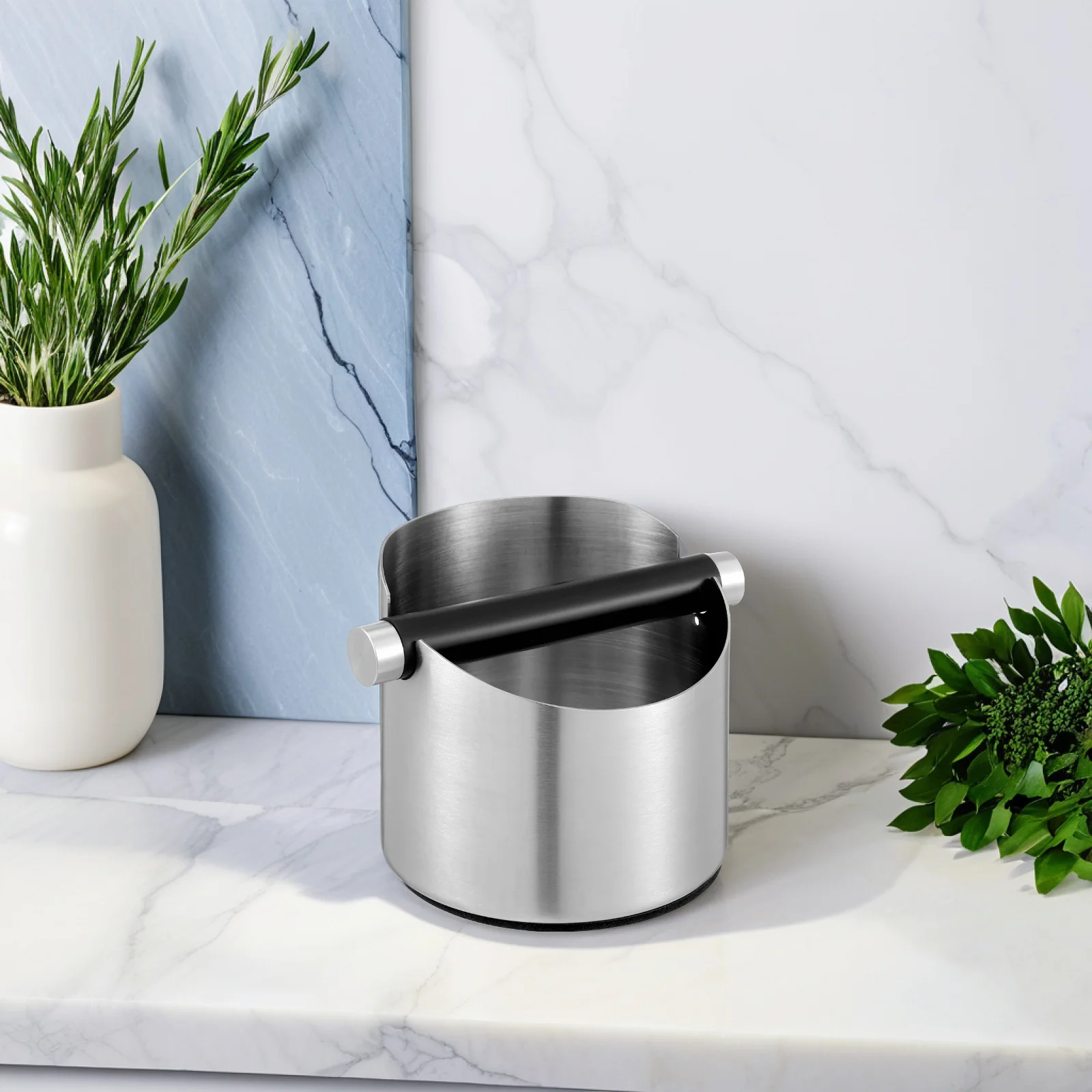Coffee Slag Bucket Stainless Steel Espresso Home Bar Large Capacity Easy Clean Coffee Grounds Bin Appliances Parts
Coffee Slag Bucket Stainless Steel Espresso Home Bar Large Capacity Easy Clean Coffee Grounds Bin Appliances Parts